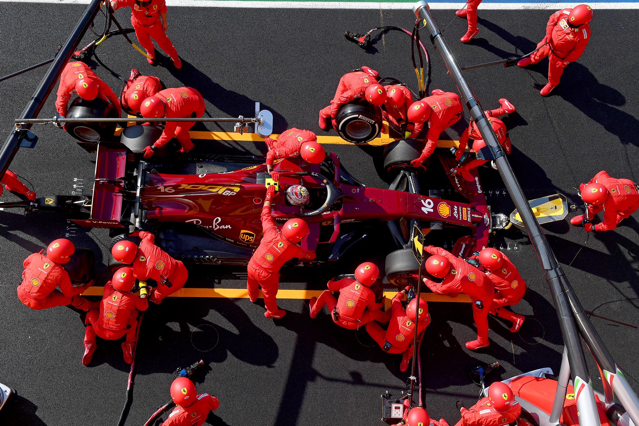 Vettel Ferrari Mugello