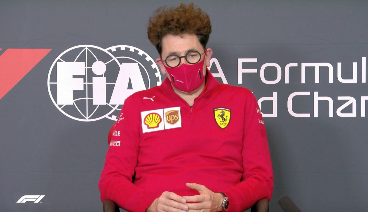 Mattia Binotto ensayó el discurso para despedir a Vettel