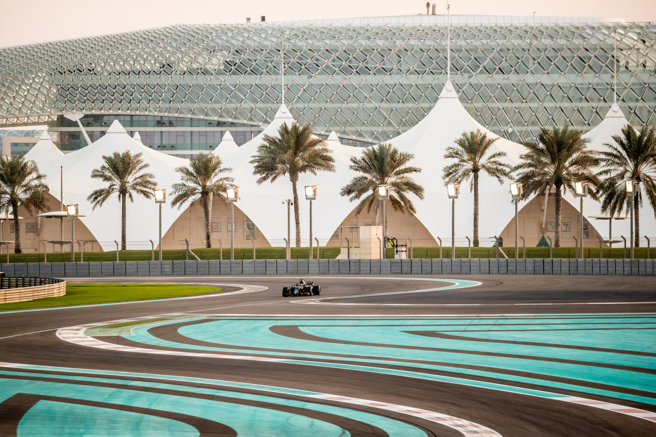 Fernando Alonso, Test Abu Dhabi 2020
