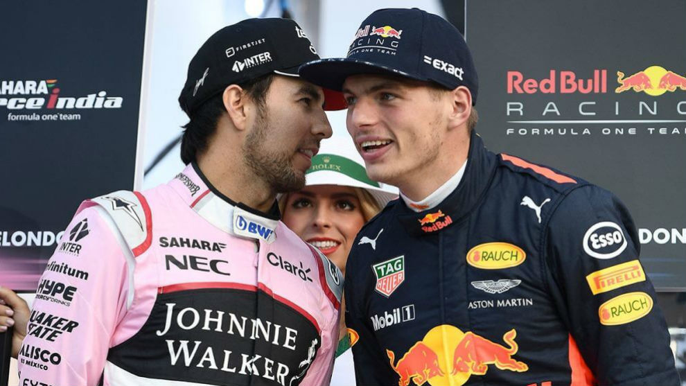 Pérez y Verstappen