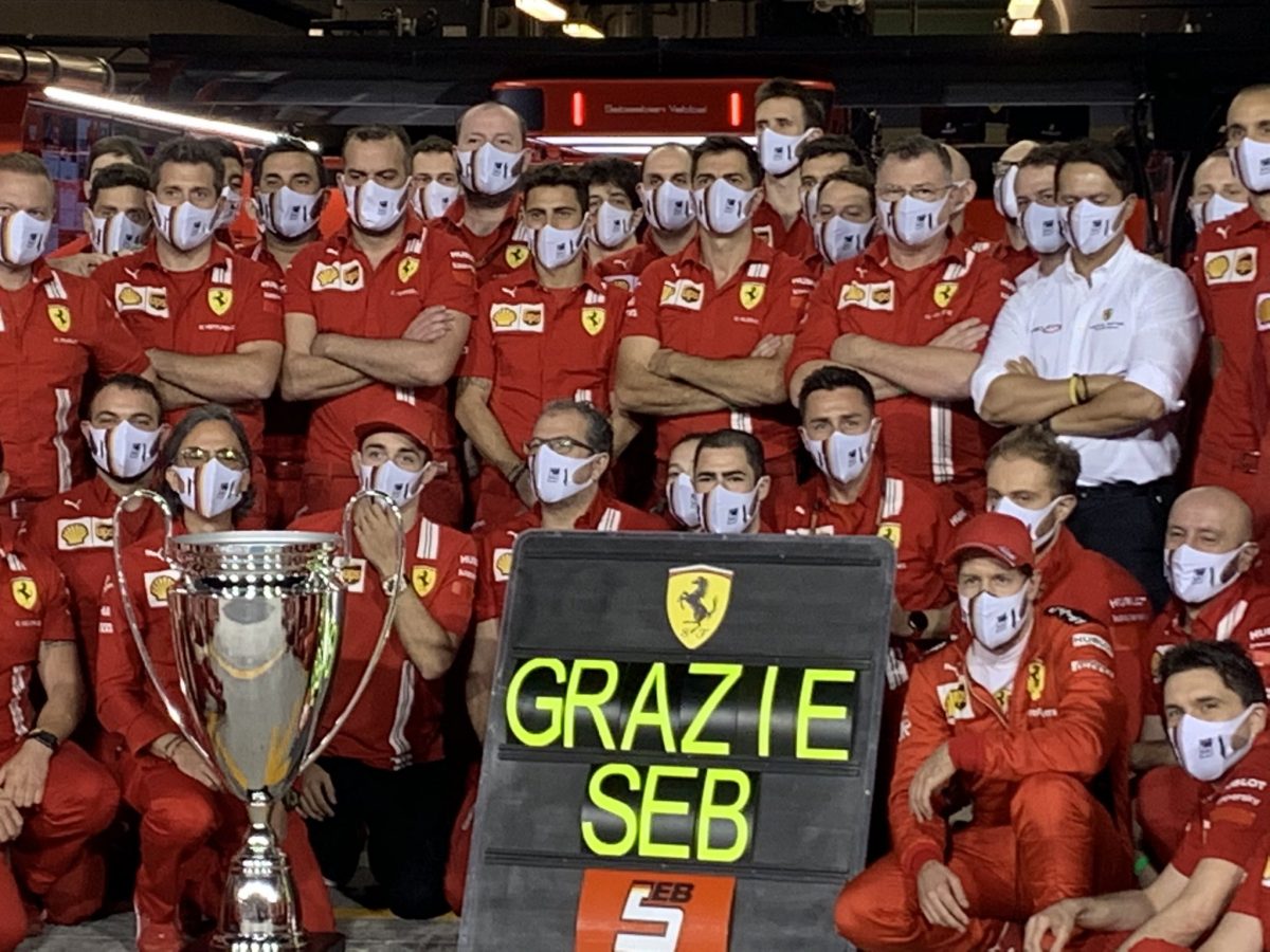Vettel terminó su ciclo en Ferrari y lo definió como :”Años especiales”