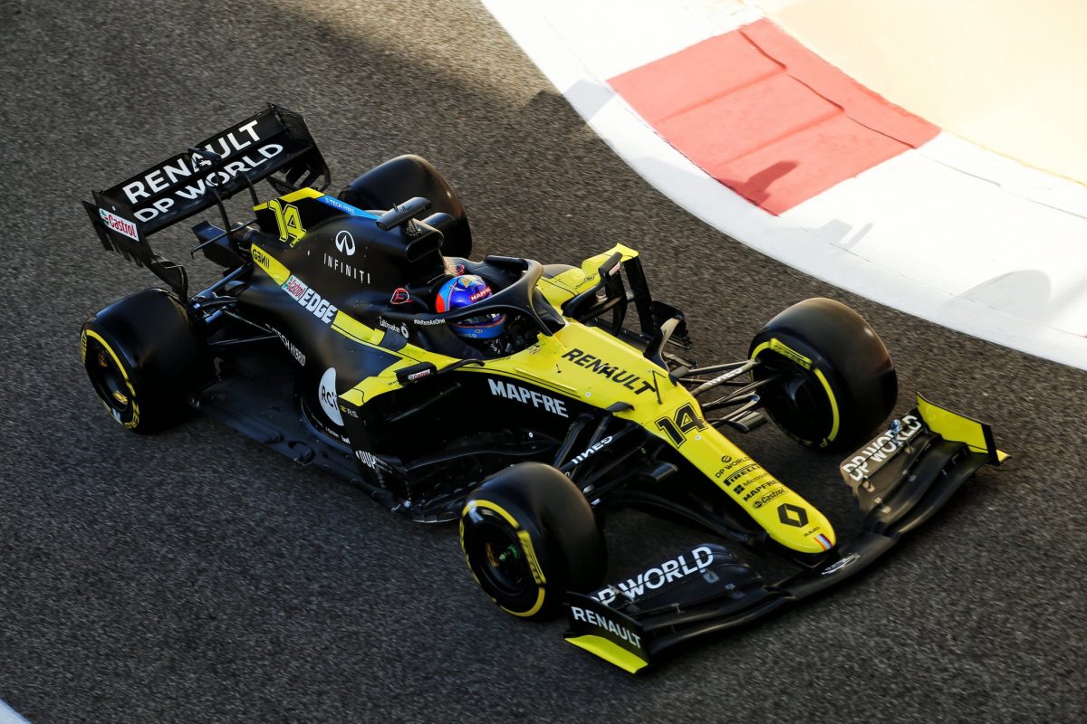 Alonso lidera el día test de jóvenes pilotos en Abu Dhabi