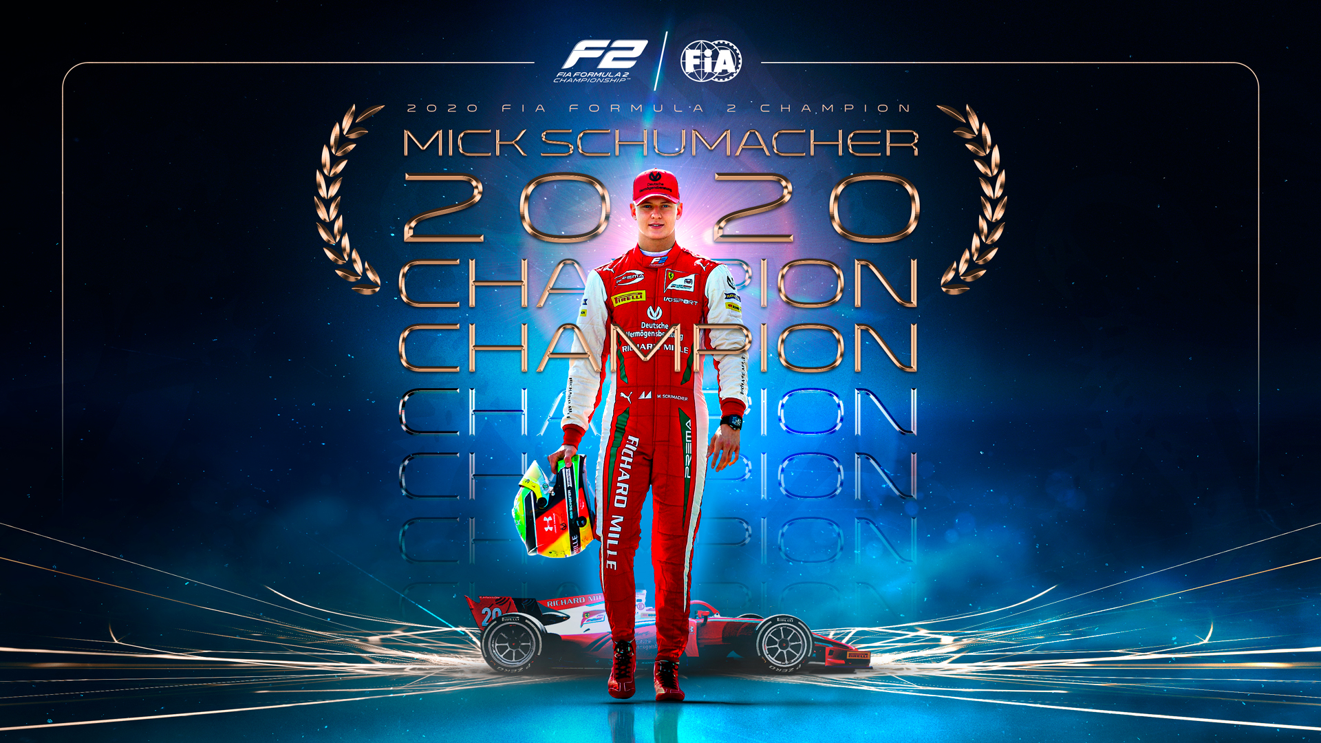 Mick Schumacher F2 Champion