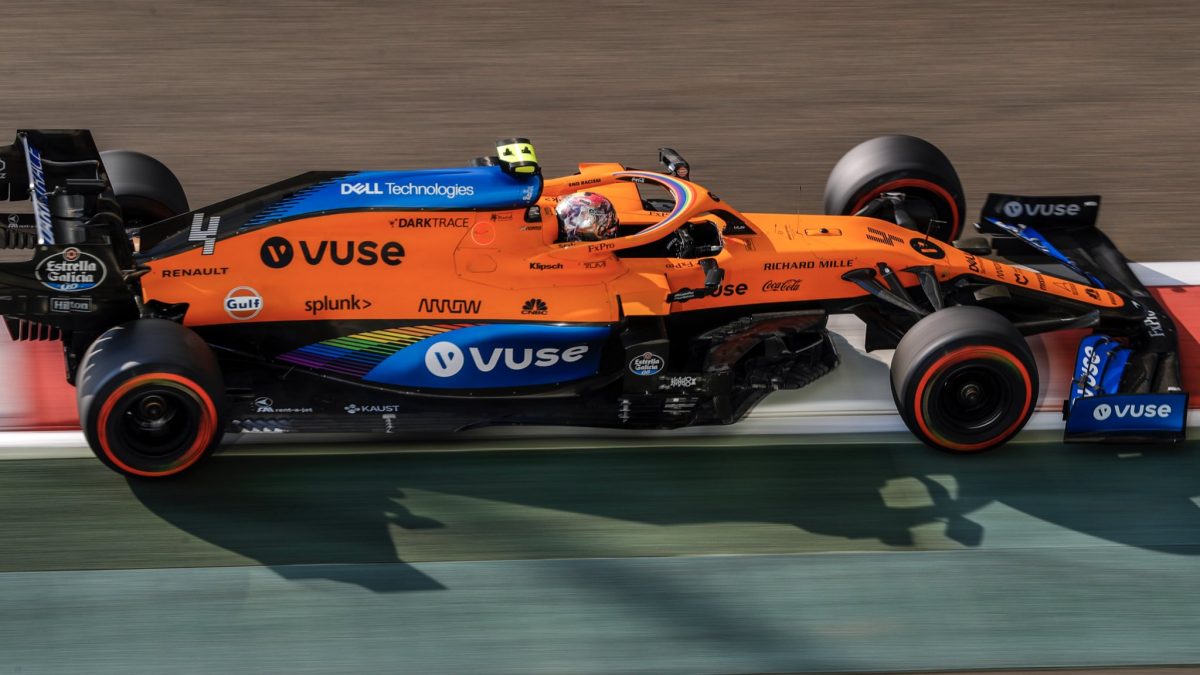 Con la mira en el tercer puesto, Lando Norris se destacó en el cuarto lugar muy cerca de la Pole