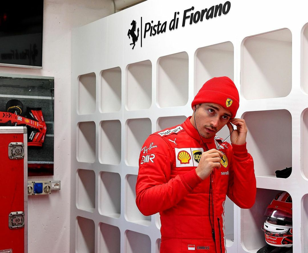 Sin Covid , Leclerc se sube al SF71H en las pruebas privadas de Ferrari en Fiorano