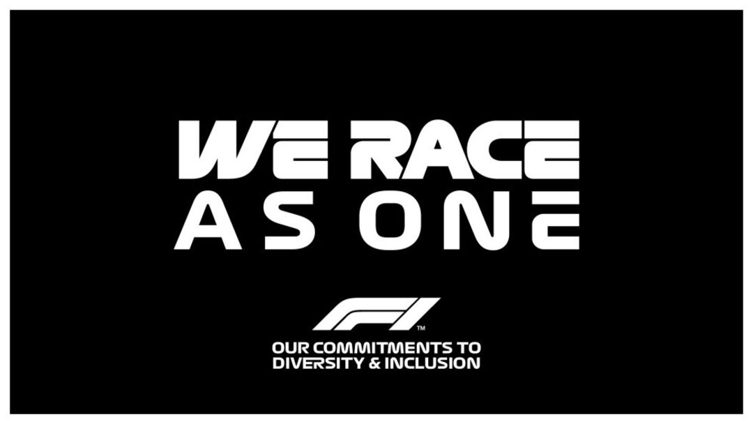 F1 actualiza la iniciativa ‘We Race As One” para esta temporada