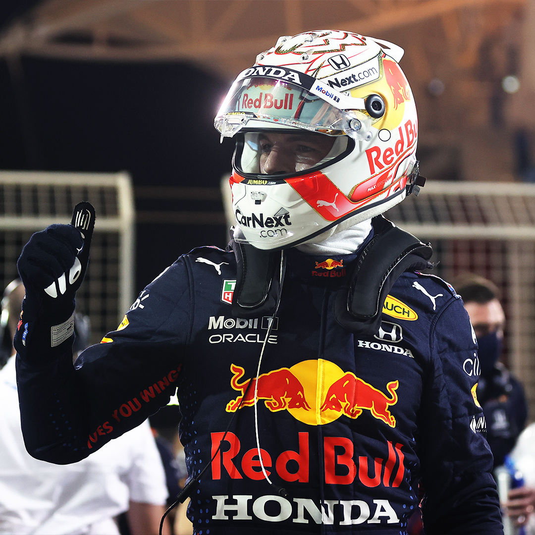 Max Verstappen  se queda con la primer pole del año en Bahrein