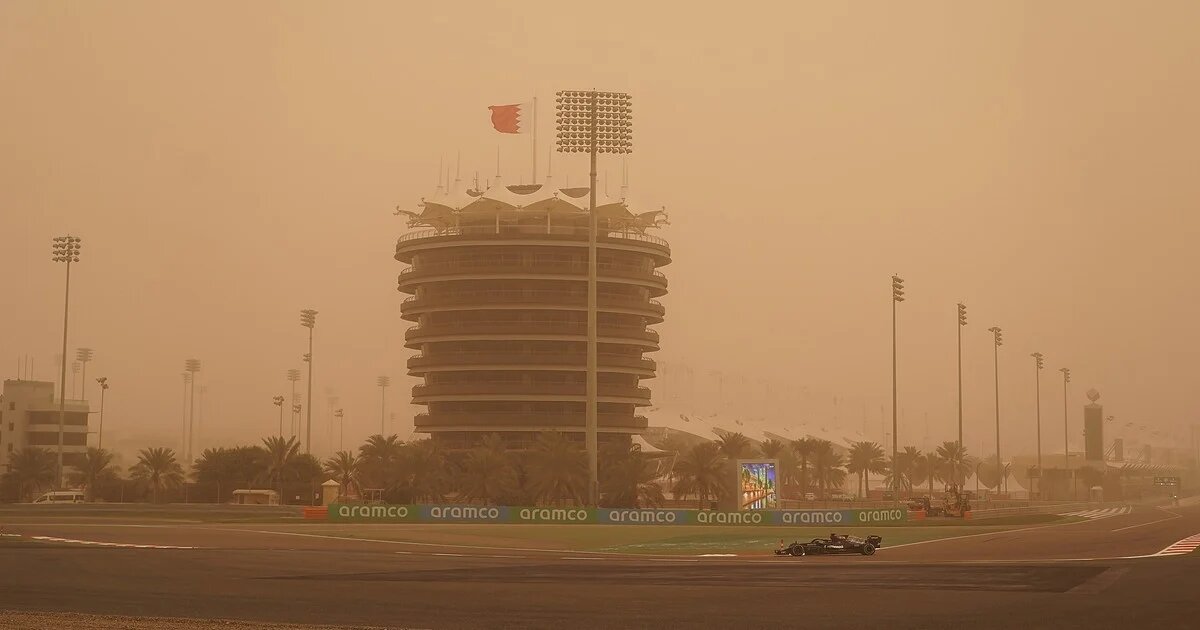 Tormenta de arena el domingo