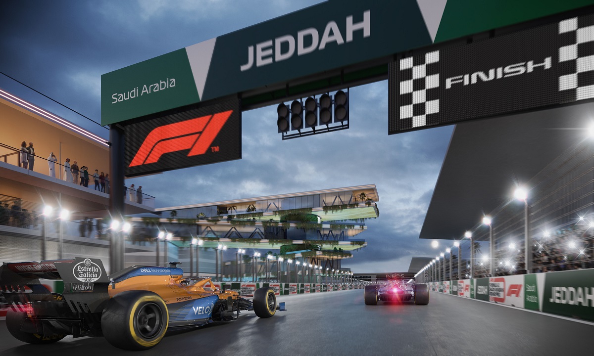 Fórmula 1 revela el trazado del  Gran Premio de Arabia Saudita