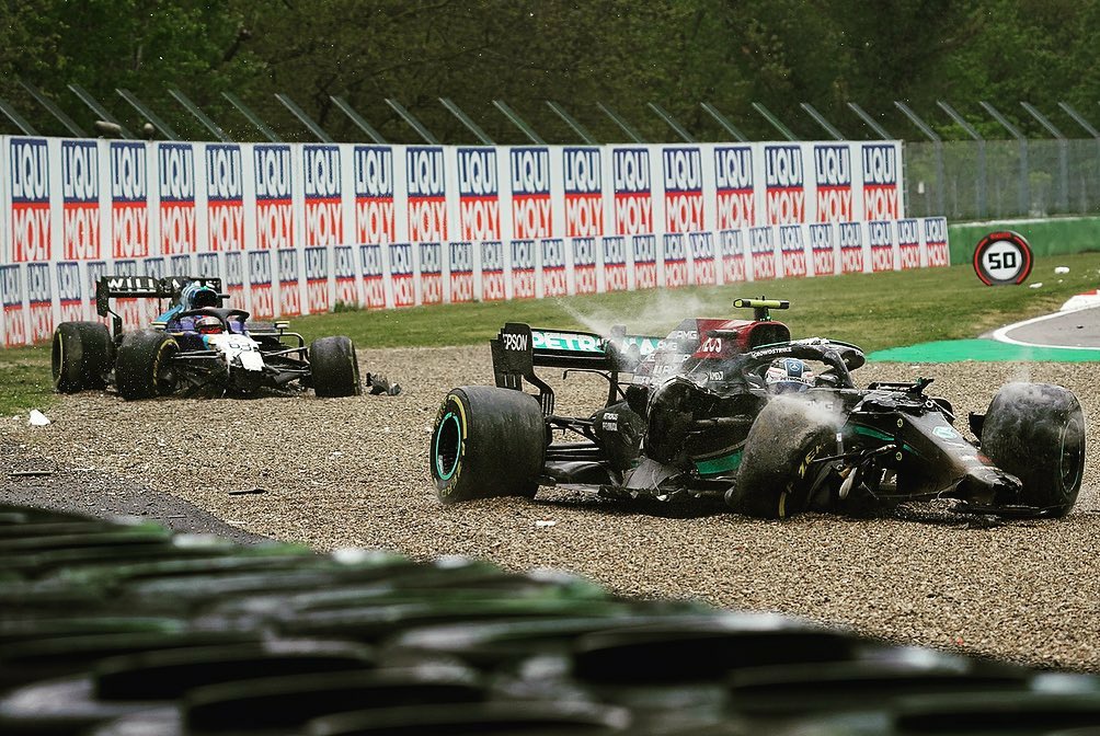 George Russell y Valtteri Bottas- Foto Hasan Bratic