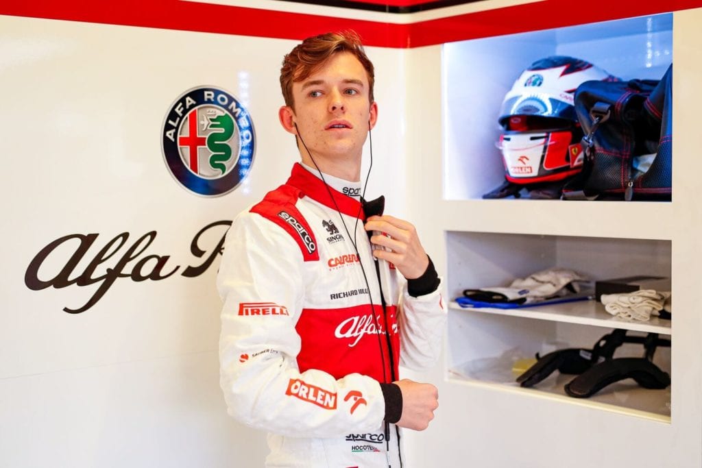 Alfa Romeo anunció a Callum Ilott como piloto de reserva para esta temporada
