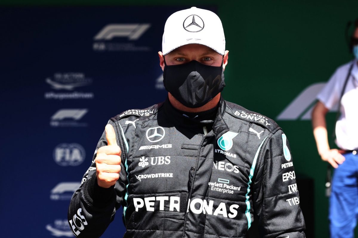 Valtteri Bottas se queda con la posición de honor el sábado en Portimao