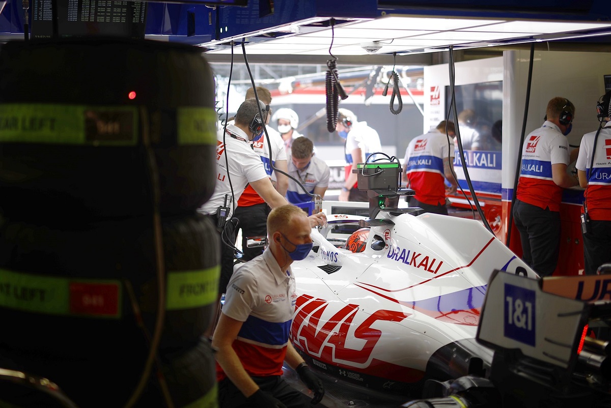 Haas con un solo auto en la Qualy