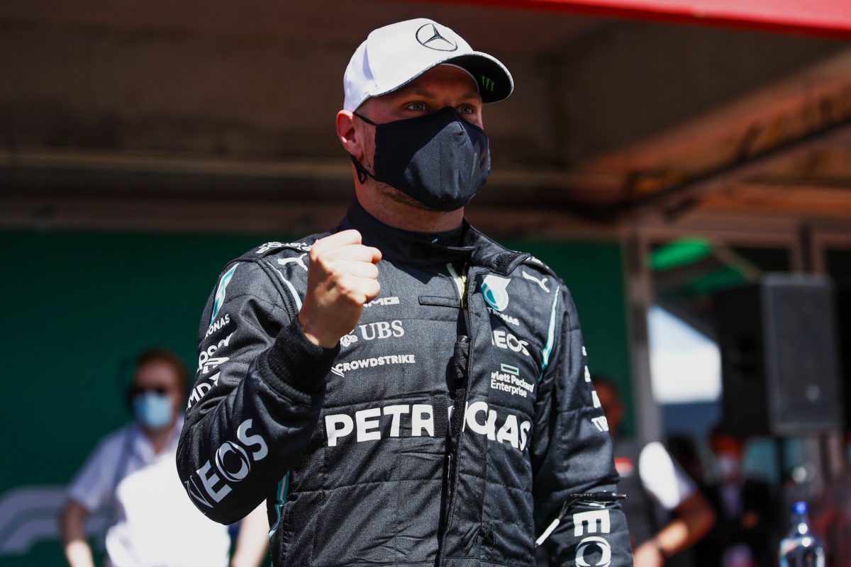 Bottas lidera la primera práctica libre en España