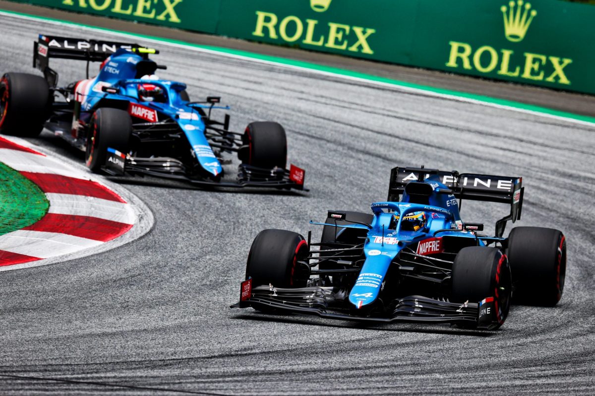 Alonso - ocon- Foto Alpine