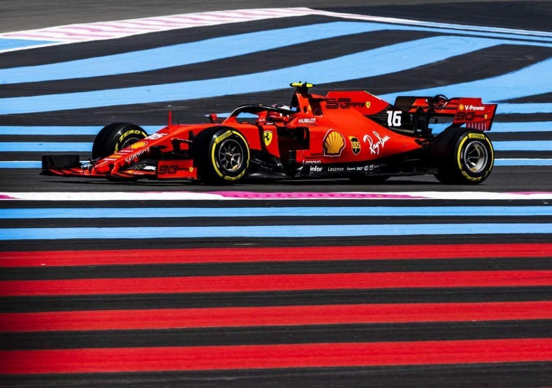 Leclerc animado y Sainz preocupado por el viento de cara a la clasificación en Paul Ricard