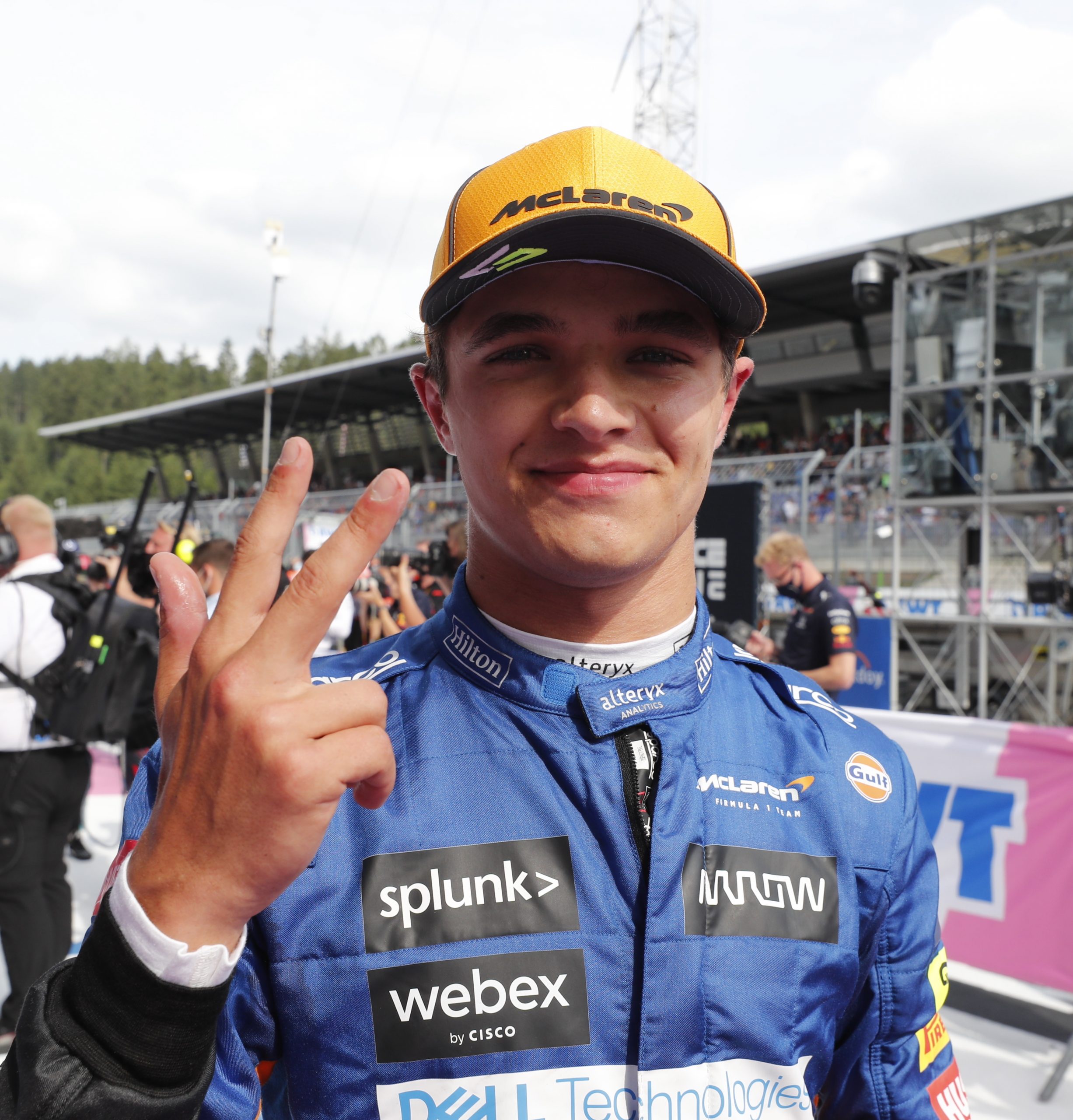 Lando Norris P3 en Austria- Foto McLaren