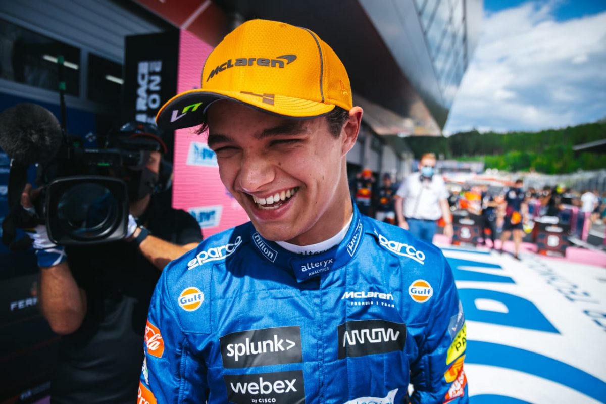 Norris quedó a las puertas de su primer pole