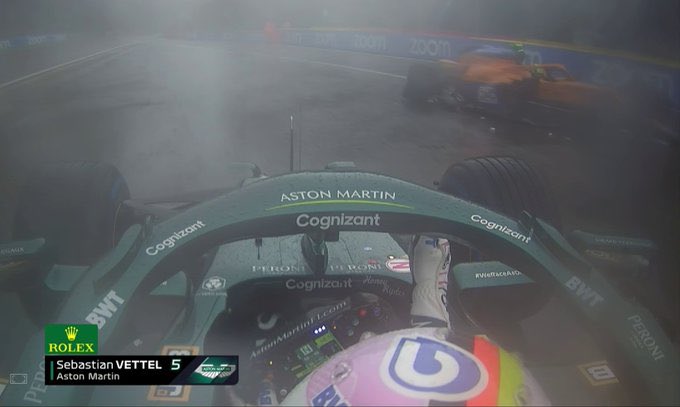 Vettel Norris