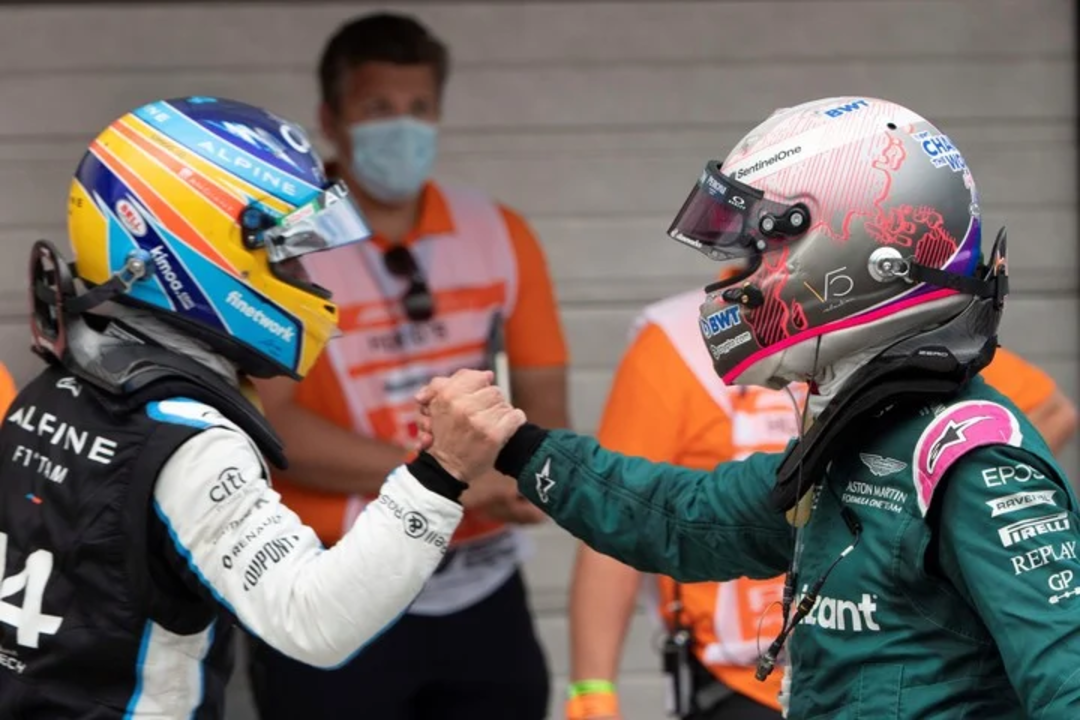 Esteban Ocon apenado por la descalificación de Vettel en Hungría