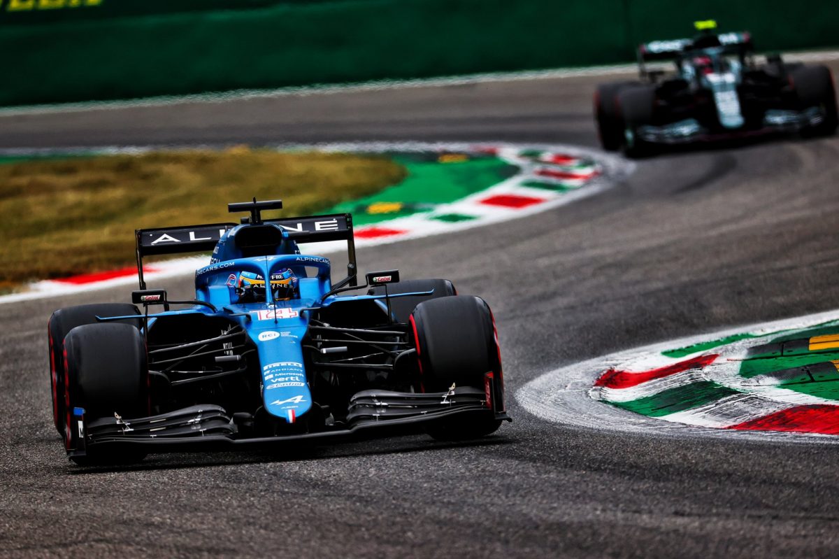 Alonso/Ocon GP Monza/Foto Alpine