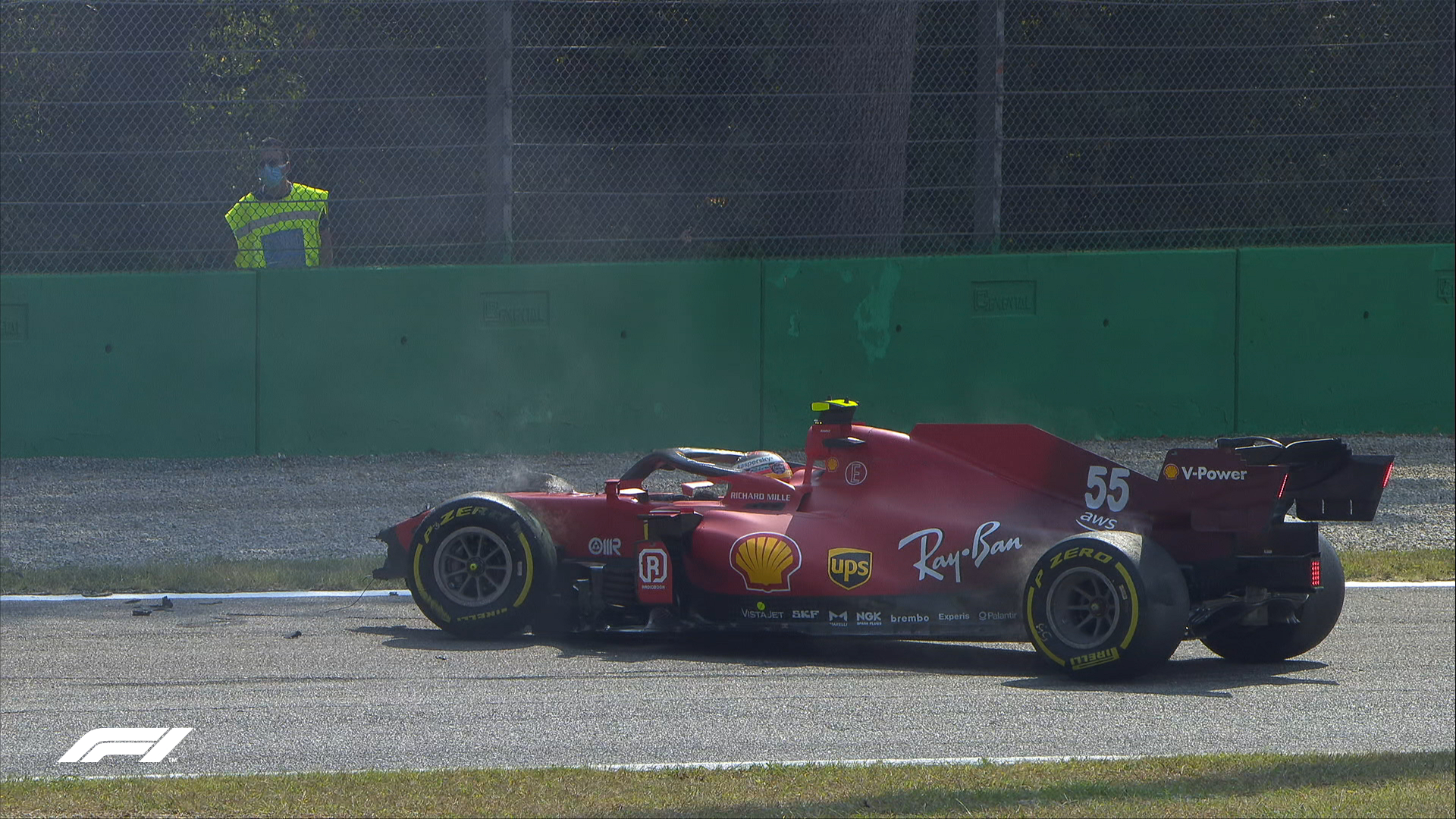 Sainz Ferrari Monza