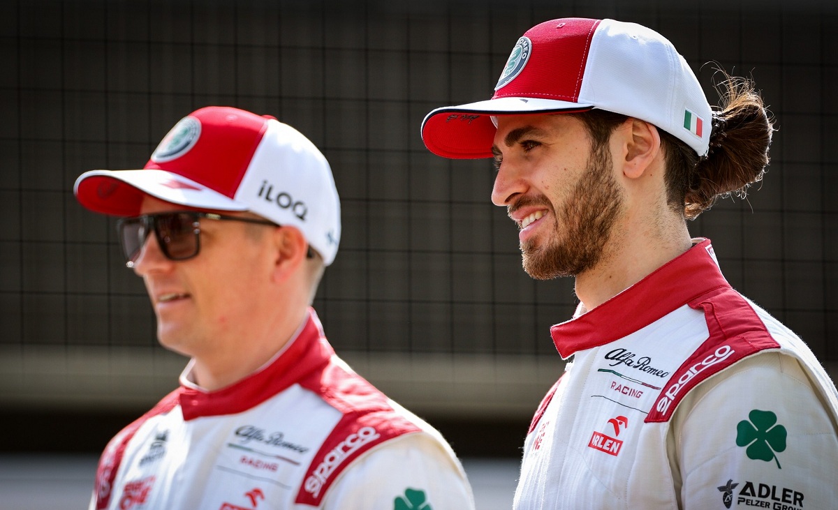 Giovinazzi: “Zhou tiene mucha suerte”