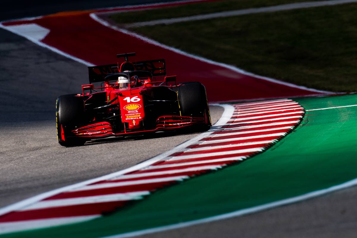 Ferrari sufrió el calor en Austin con los neumáticos el viernes