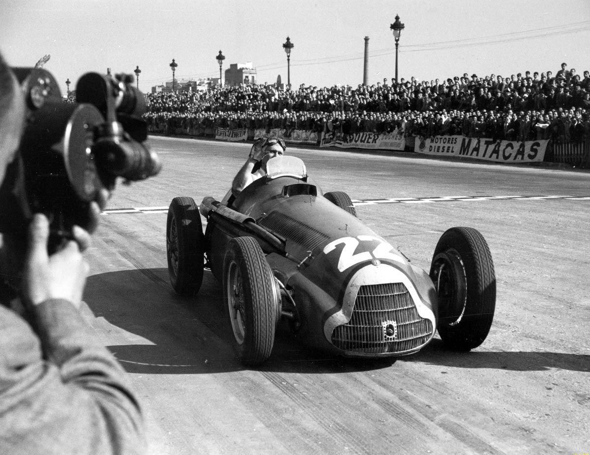 A 70 años del primer campeonato de Juan Manuel Fangio en Pedralbes