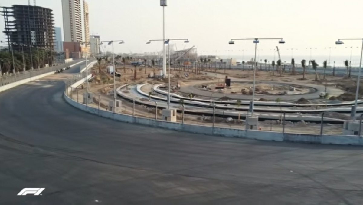 El circuito de Jeddah aún no está terminado a un mes de disputarse el GP