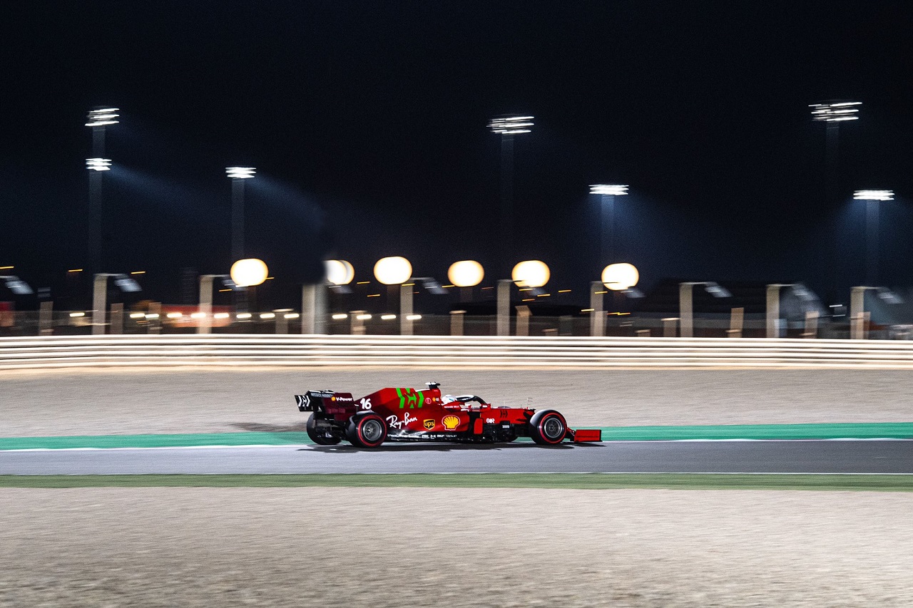 Ferrari Leclerc Qatar