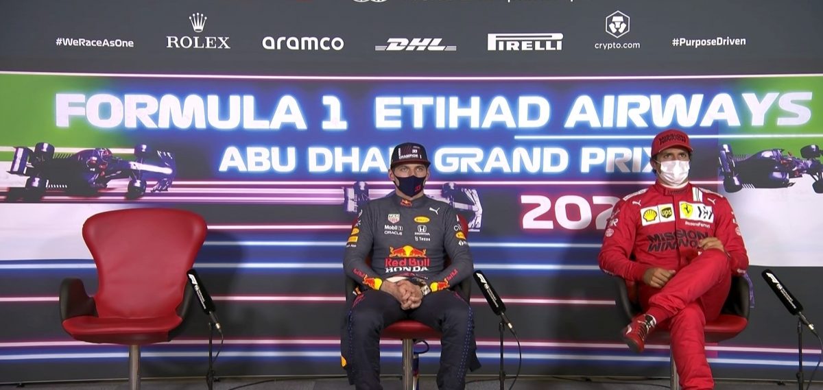 Hamilton no estuvo en la conferencia de prensa luego del GP de Abu Dhabi