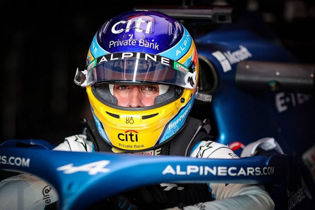 Fernando Alonso / Foto Alpine