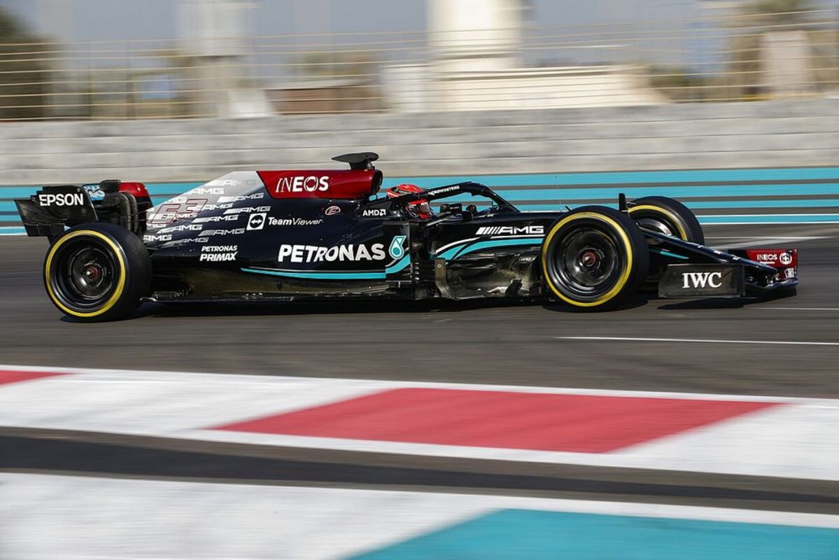 Russell tiene sensaciones extrañas luego de sus primeras pruebas como piloto titular de Mercedes