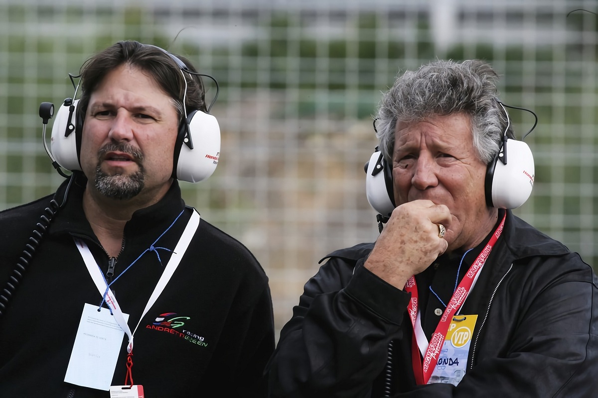Michael y Mario Andretti (Getty Images)