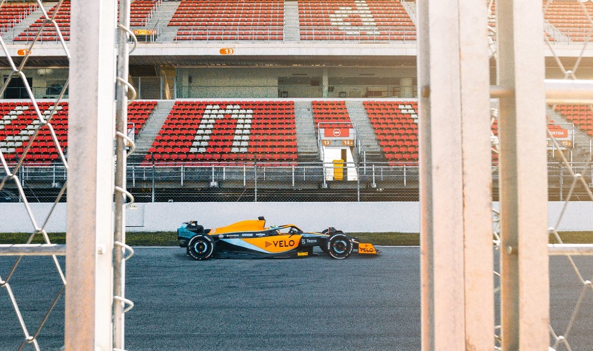 McLaren: Un poco de suerte los ayudó con el porpoising