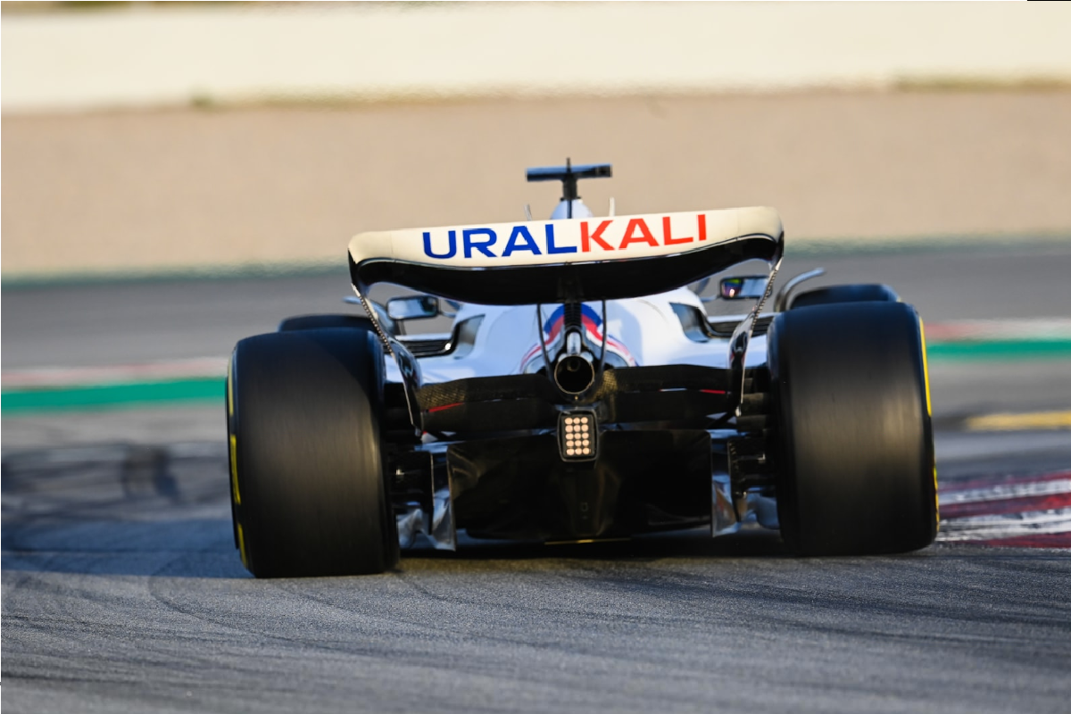 Haas quitará el logo de Uralkali de sus coches en el último test de Barcelona