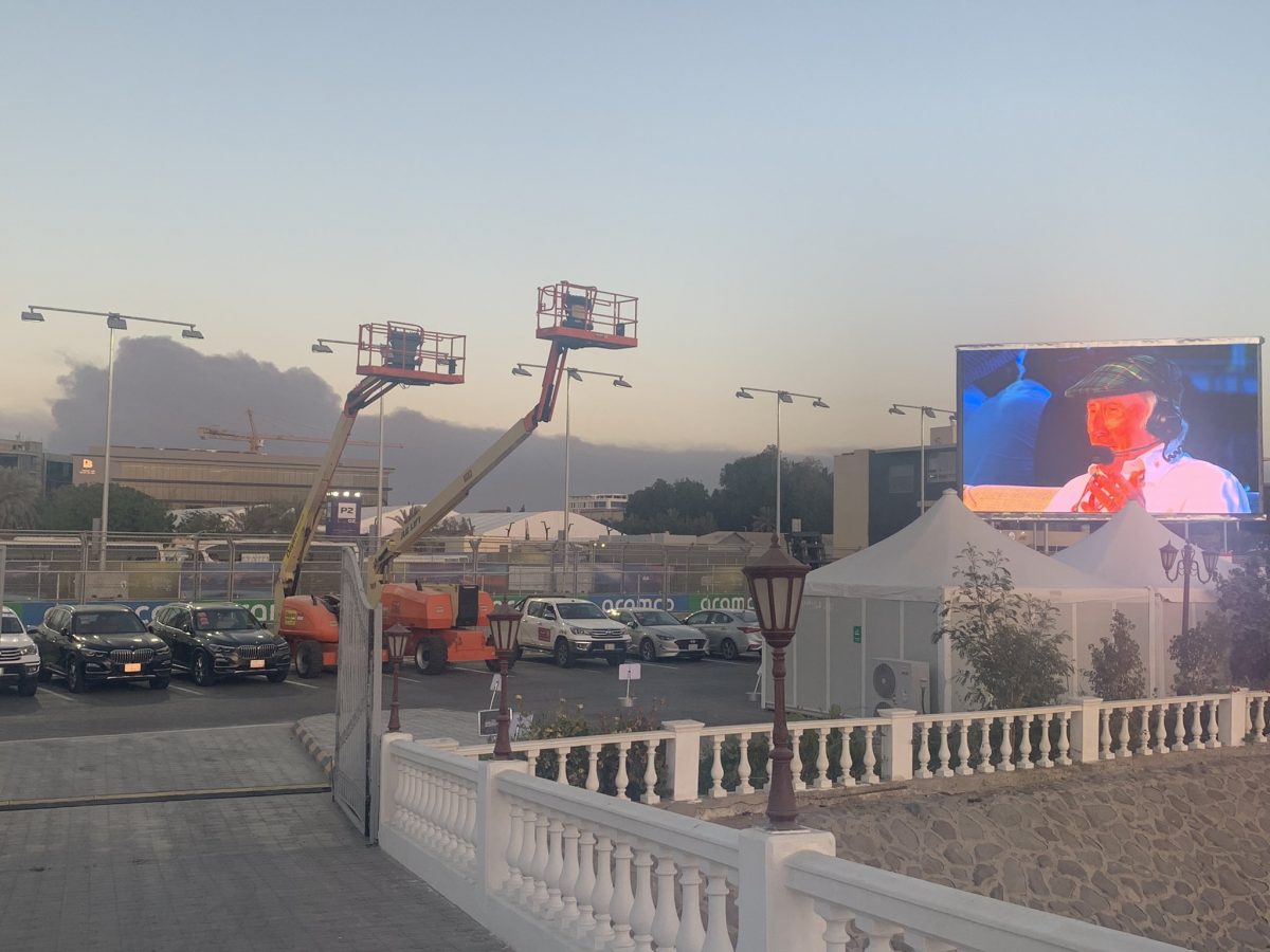 Explosión en una petrolera muy cerca del circuito de Jeddah