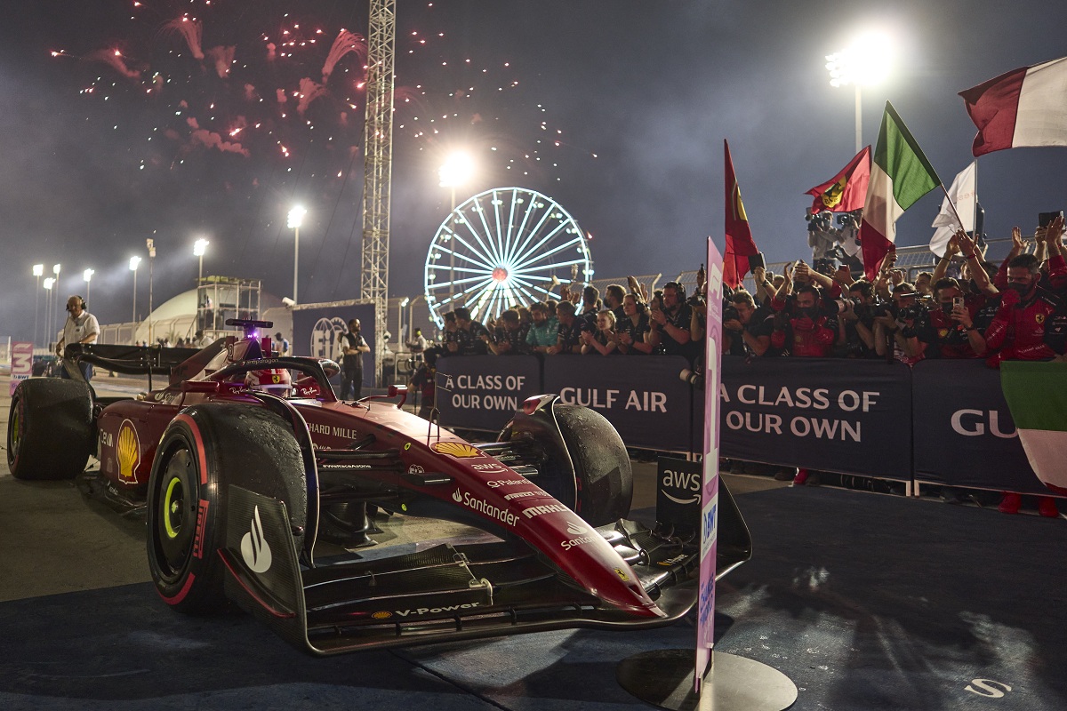 Leclerc y un lugar que le era esquivo: el estacionamiento número 1. (Scuderia Ferrari).