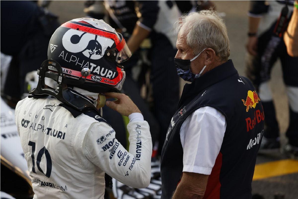 Marko insinúa un acercamiento de Gasly a Red Bull