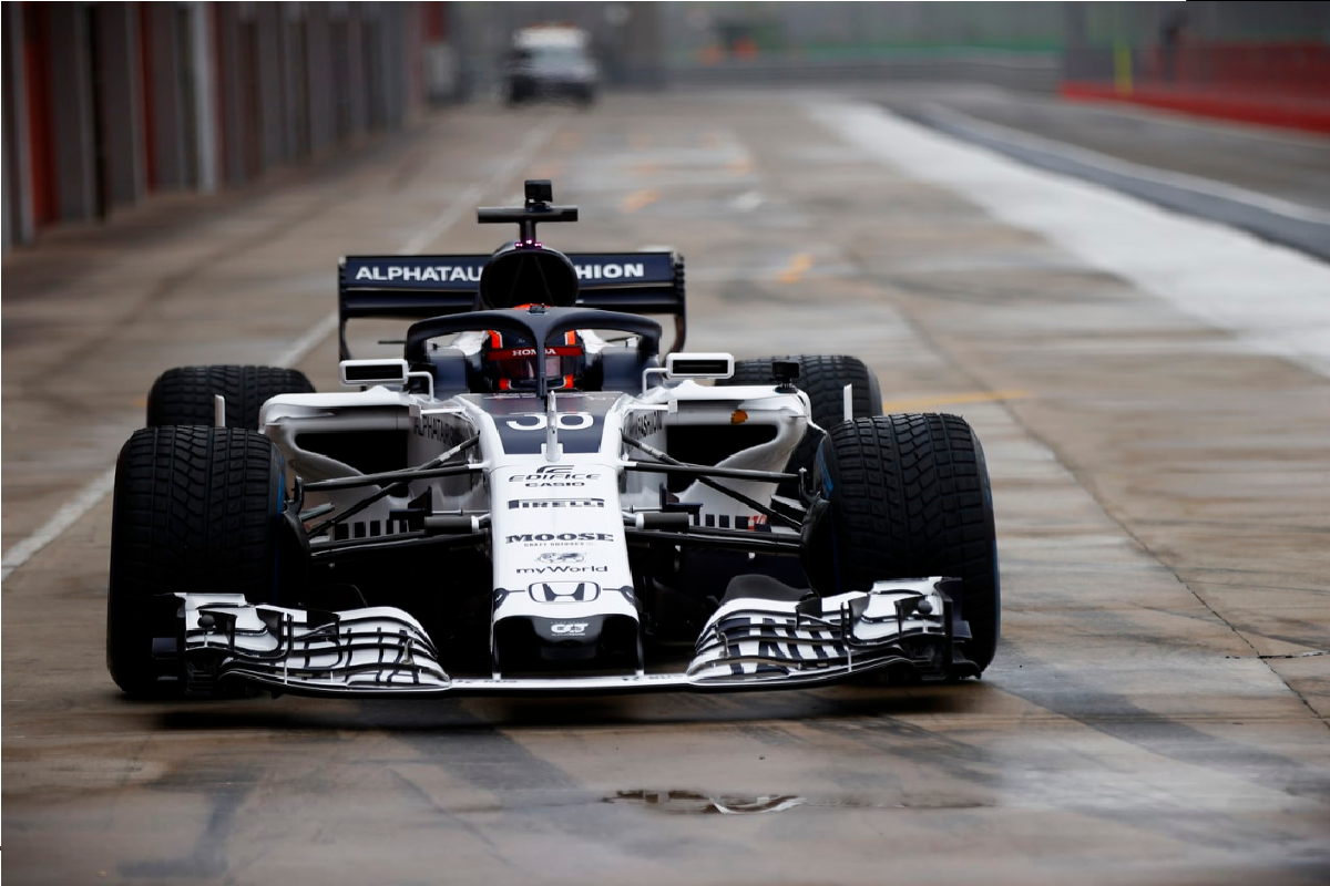 Tsunoda Test Imola noviembre 2020 toro rosso str12 2018//Andy Hone