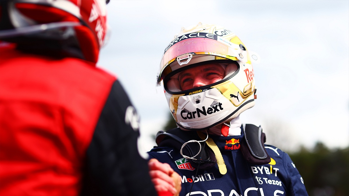 Verstappen: “Charles luchaba más con el graining”