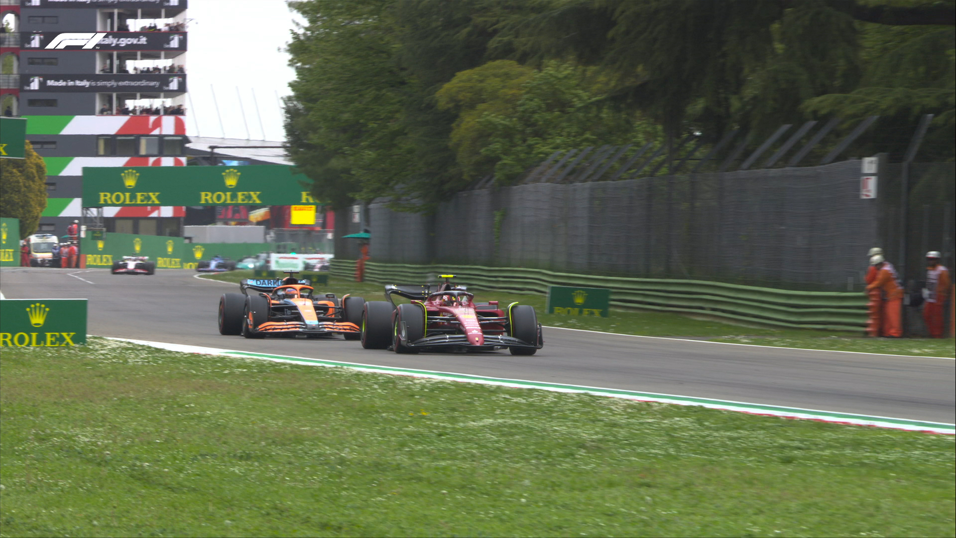 Norris Imola Sprint 2022//Foto F1TV