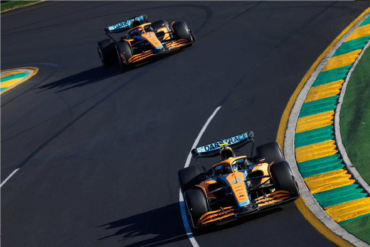 Norris Ricciardo Melbourne 2022//Andy Hone