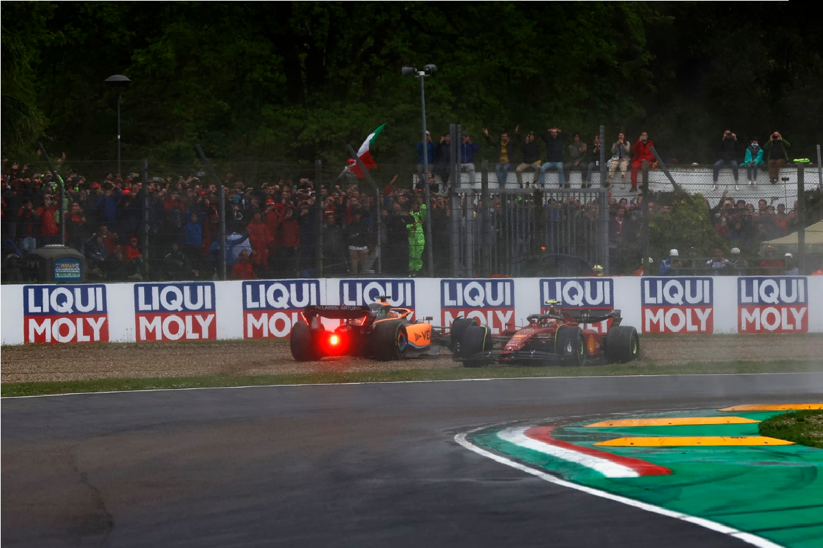 Ricciardo Sainz Imola 2022 Carrera//Andy Hone