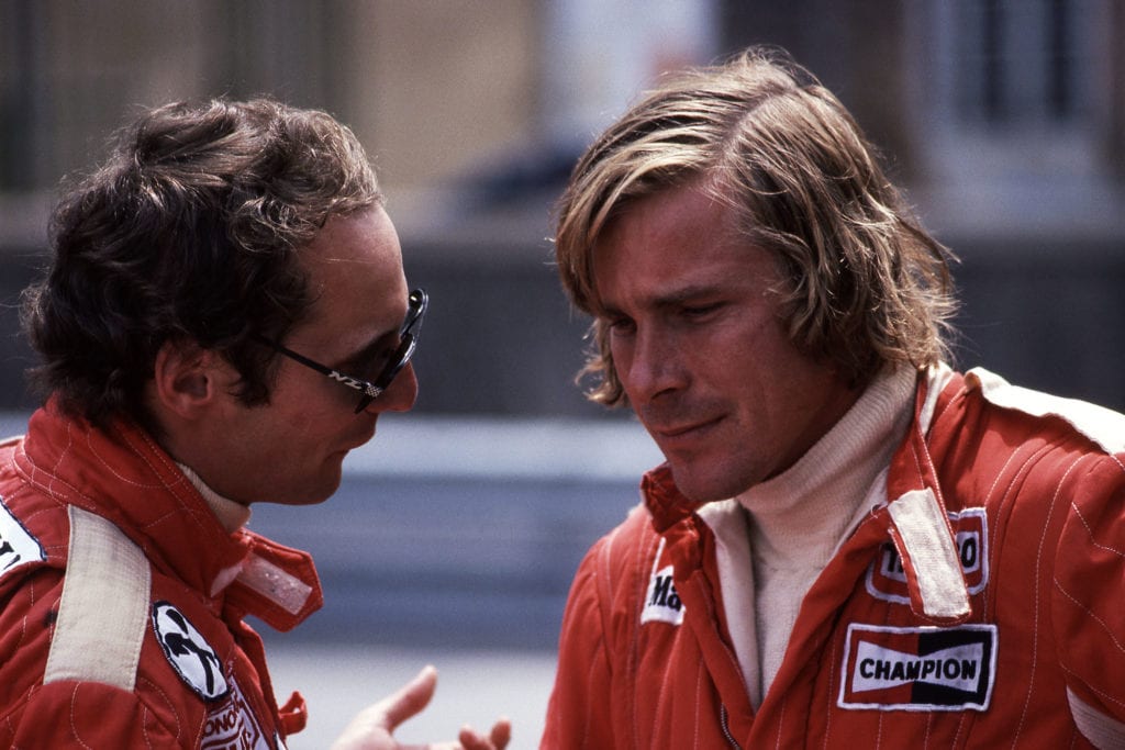 Niki Lauda y James Hunt GP Mónaco 1976 | Foto LAT IMAGES
