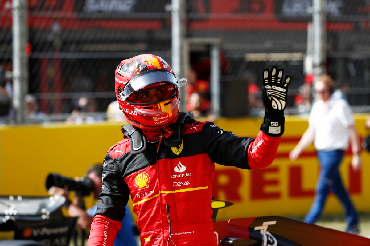 Carlos Sainz está poco conforme con el auto luego de la qualy de España