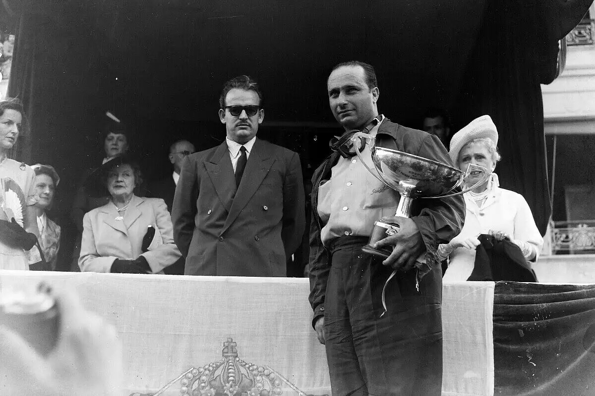1950. Fangio, el primer ganador del GP bajo la F1. (Archivo / Getty Images)