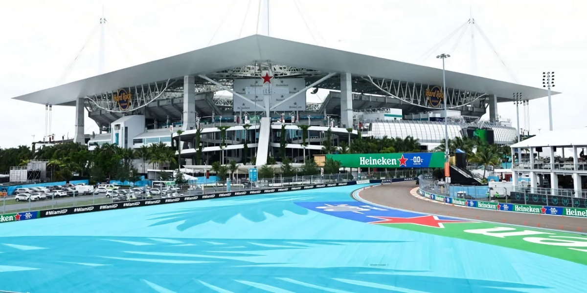 El Hard Rock Stadium fue el epicentro del circuito semipermanente. (Getty Images)