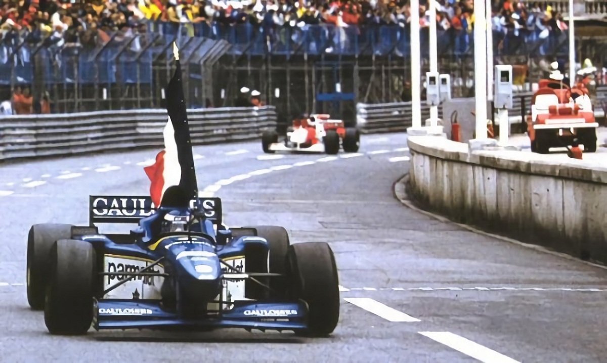 1996. Panis y la última victoria de Ligier. (Archivo /  Getty Images)